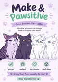 Pawsitive Catto Express stickers