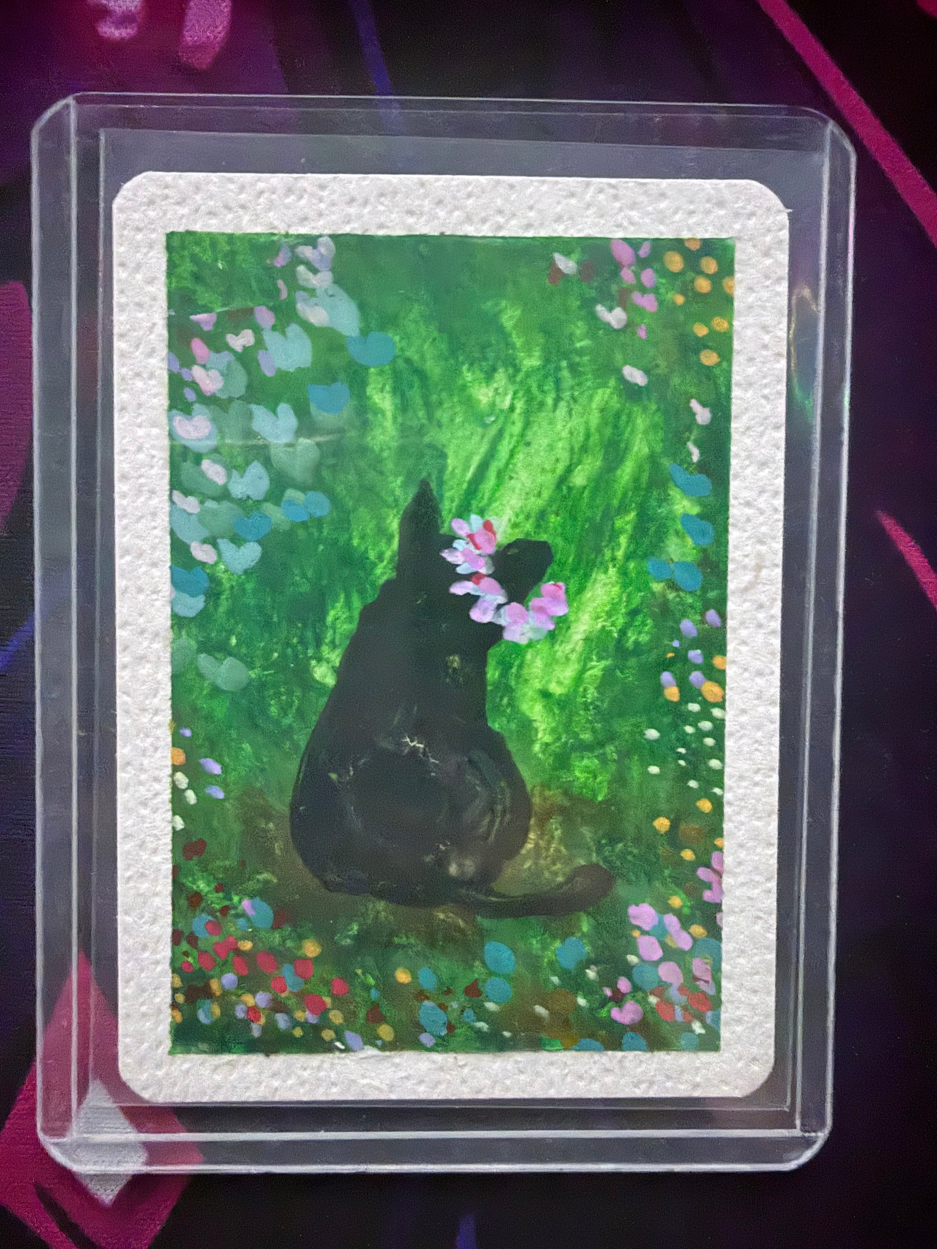 ACEO Cat Stickers for Your Journals